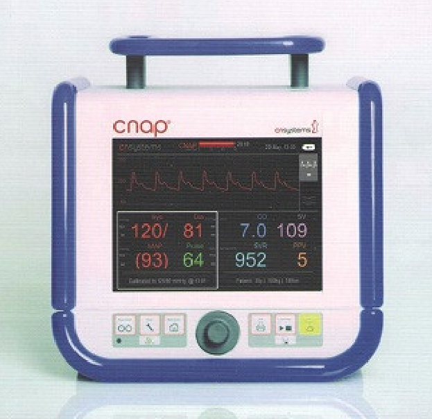 供應奧地利CNSystems連續無創型血壓監測系統CNAP Monitor 500