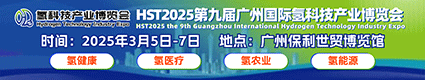 2025第九屆廣州國際氫科技產業(yè)博覽會2025.3.5廣州保利世貿博覽館