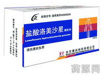 鹽酸洛美沙星顆粒