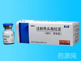 注射用頭孢拉定(精氨酸)