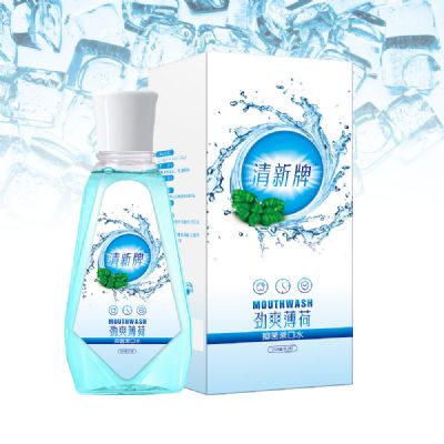 清新牌勁爽薄荷抑菌漱口水