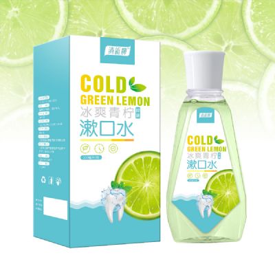 清新牌冰爽青檸抑菌漱口水