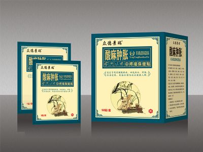 眾德景瑞酸麻腫脹保健貼