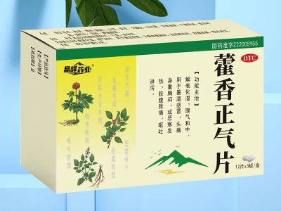 藿香正氣片