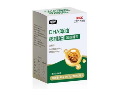 DHA核桃油凝膠糖果