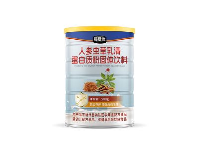 人參蟲草乳清蛋白質(zhì)粉固體飲料