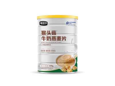 猴頭菇牛奶燕麥片