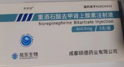 重酒石酸去甲肾上腺素注射液