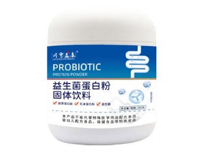益生菌蛋白粉固體飲料