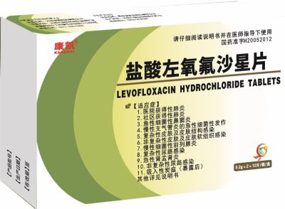 鹽酸左氧氟沙星片