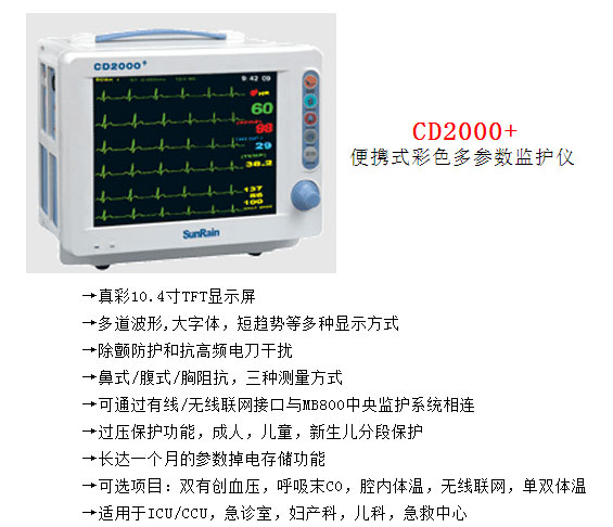 多參數(shù)監(jiān)護儀