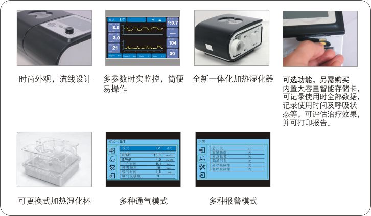 雙水平正壓通氣治療機(jī)