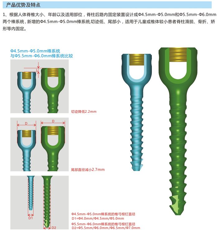 脊柱后路內(nèi)固定裝置