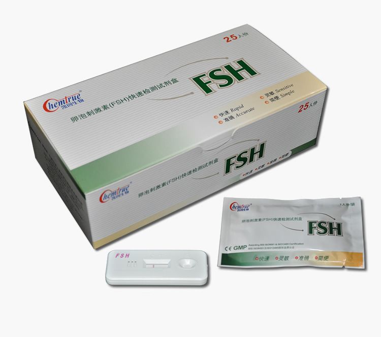 卵泡刺激素(FSH)快速檢測(cè)試劑盒(膠體金法)