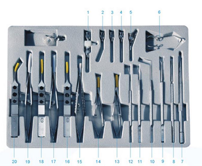 syx20人工晶体白内障显微手术器械包