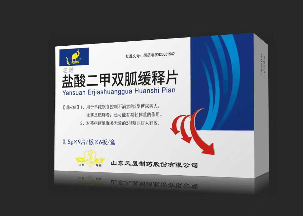 鹽酸二甲雙胍緩釋片