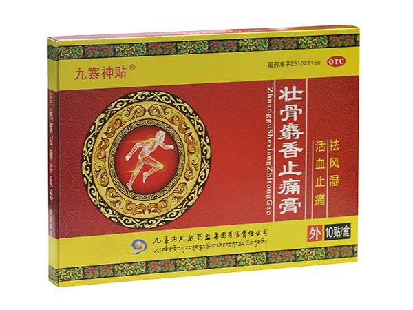 壯骨麝香止痛膏