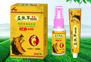 益膚草套裝（乳膏+噴劑）