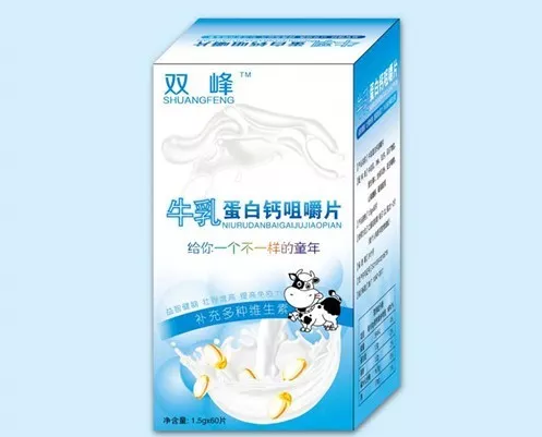 牛乳蛋白钙咀嚼片