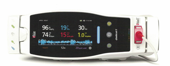 廠商美國邁心諾Radical-7脈搏碳氧血氧飽和度測量儀