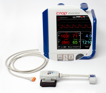 廠商直供連續無創型血壓監測系統CNAP Monitor 500 HD