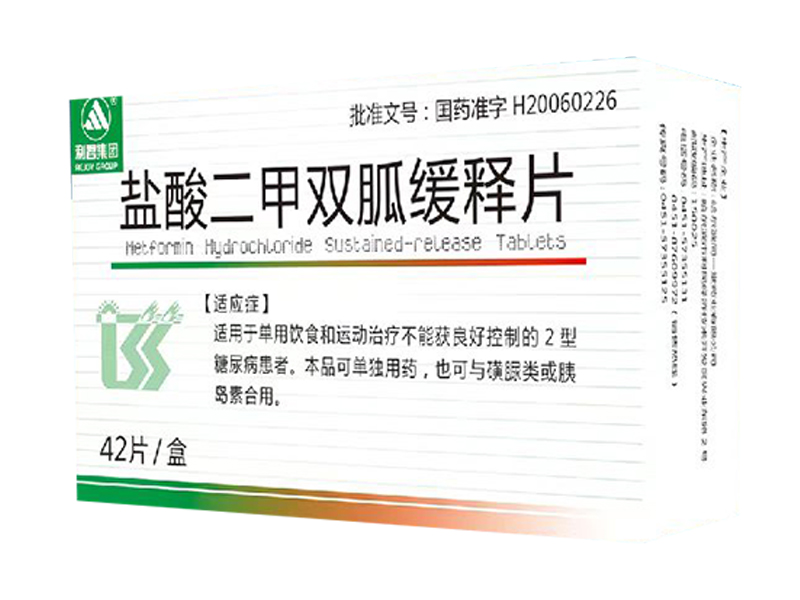 盐酸二甲双胍缓释片