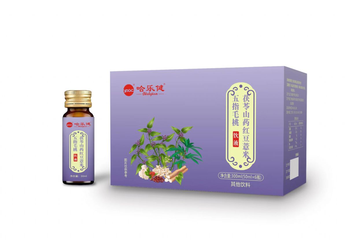 茯苓山藥紅豆薏米五指毛桃飲液