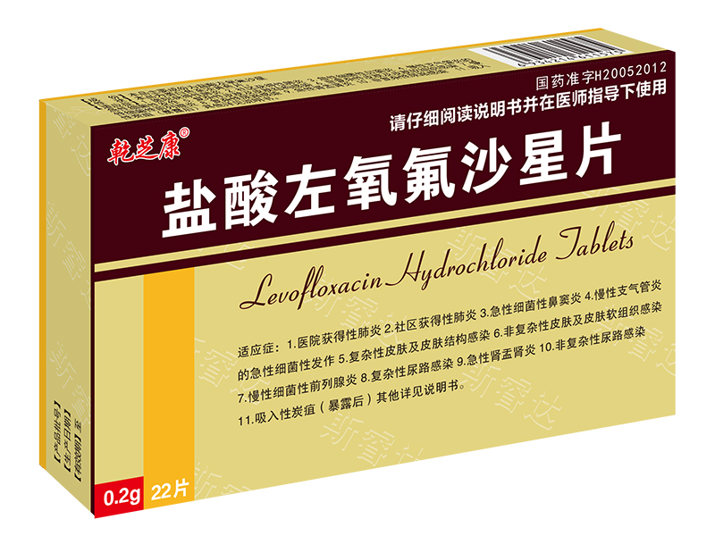 鹽酸左氧氟沙星片