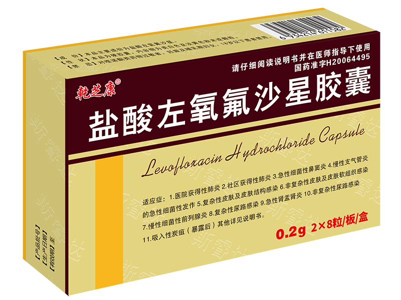鹽酸左氧氟沙星膠囊