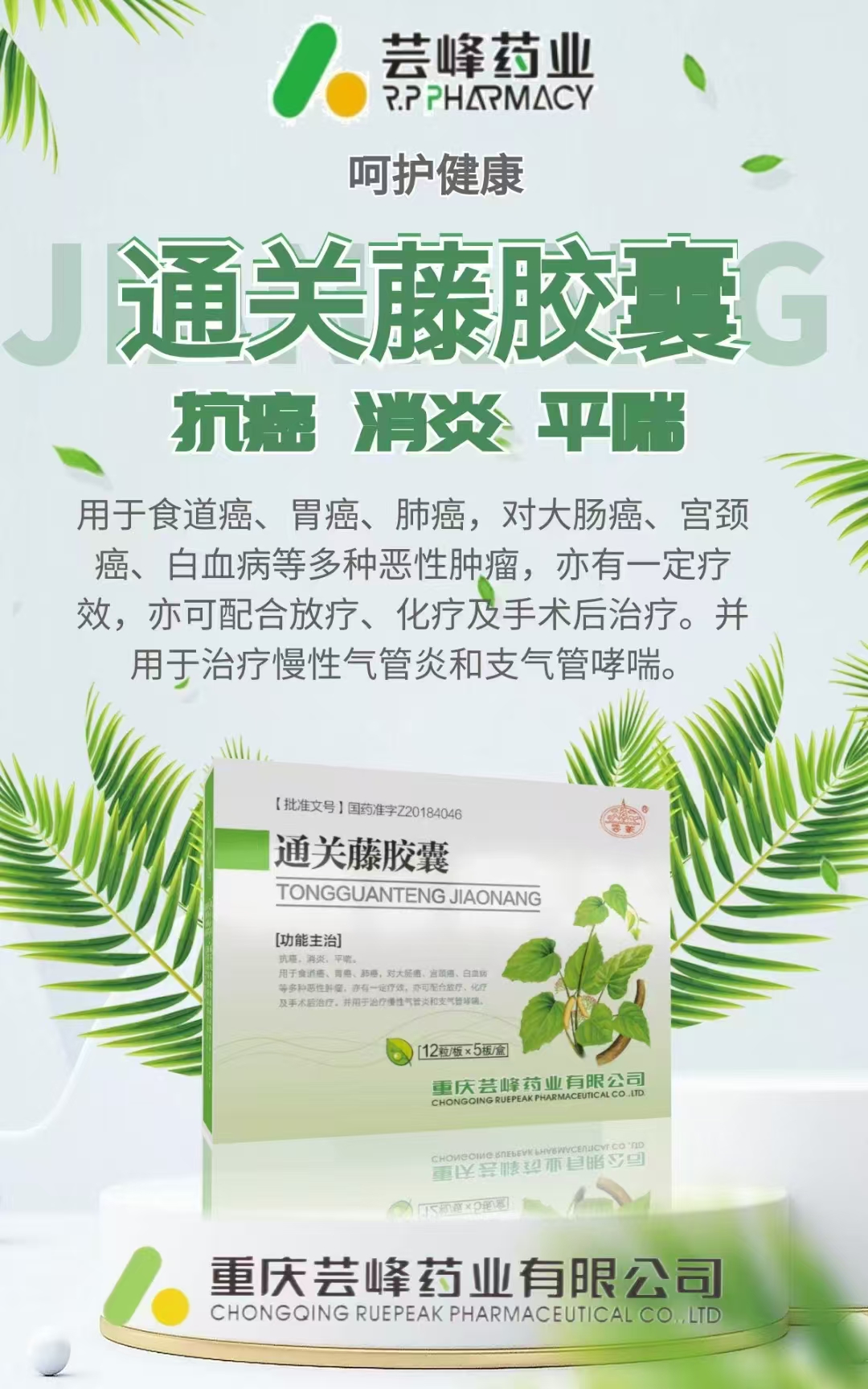 通關(guān)藤膠囊(消癌平膠囊)